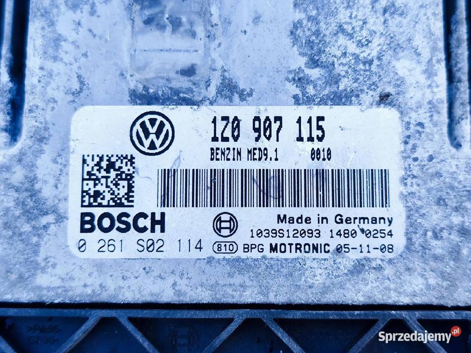 Skoda Octavia Mk2 STEROWNIK KOMPUTER SILNIKA Przemęt