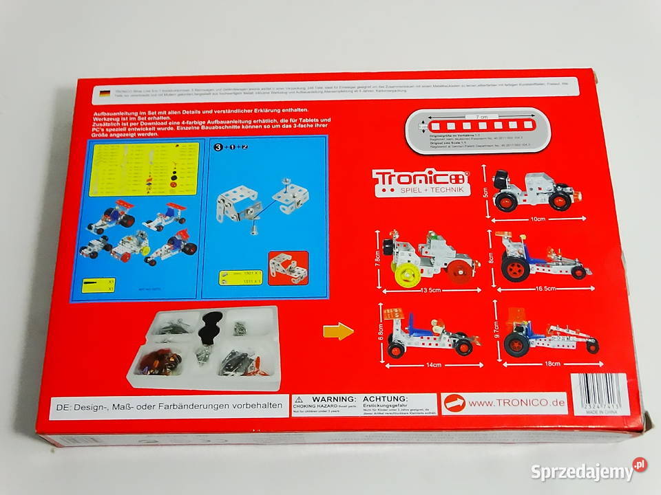 Metalowy zestaw konstrukcyjny TRONICO Zestaw Biłgoraj