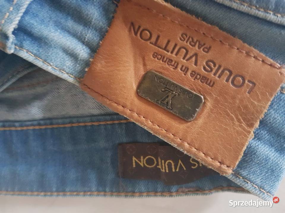 Louis Vuitton spodnie dżinsy spodnie damskie niebieski Kielce