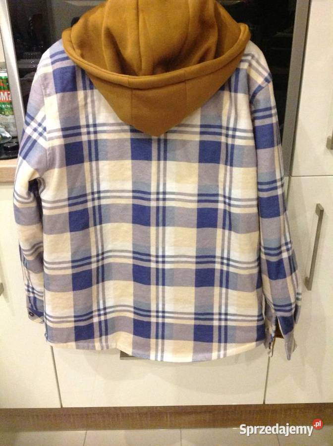 Kurtka Bluza Męska z Kapturem r ML w Krate j Nowa Sól