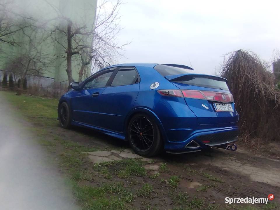 Honda Civic VIII UFO 2007 Benzyna LPG types poduszka powietrzna Kwidzyn