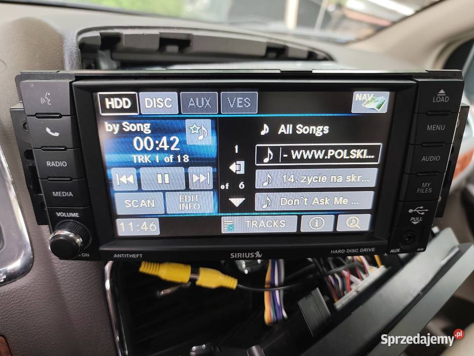 Radio Chrysler Town and Country 2015r Lubartów sprzedam