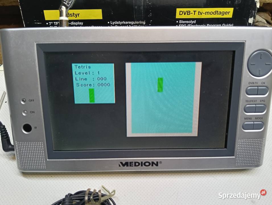 Przenośny telewizor Medion MD30108 Drążdżewo Nowe