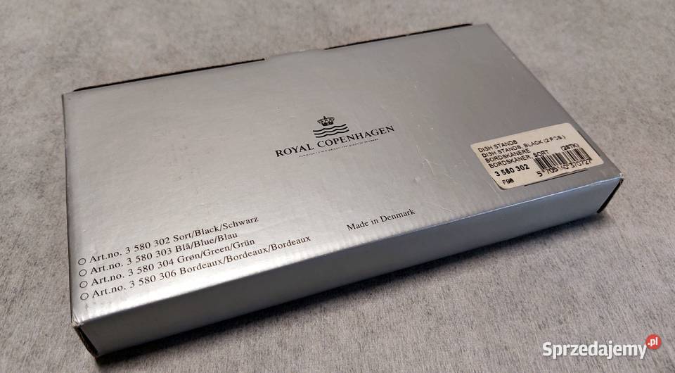 Royal Copenhagen Podstawki George Jensen projekt Kraków