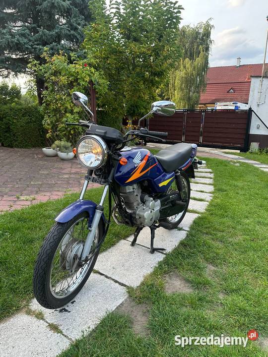 Motocykl Honda CG 125 2002 5500 czterosuwowy zachodniopomorskie Szczecin sprzedam