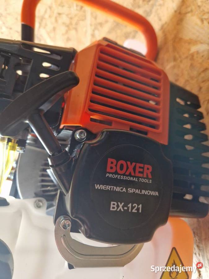 Świder Spalinowy BOXER BX121 Wiertnica 3 Wiertła Głogowa