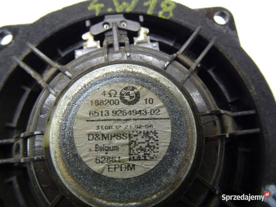 GŁOŚNIK DRZWI ŚREDNIOTONOWY 9264943 BMW F20 F21