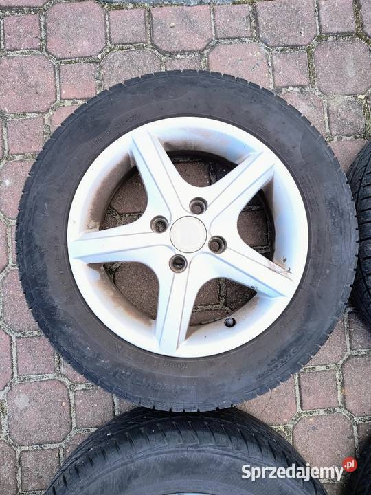 Felgi aluminiowe z oponami lato 14 Opel Corsa Wręczyca Wielka