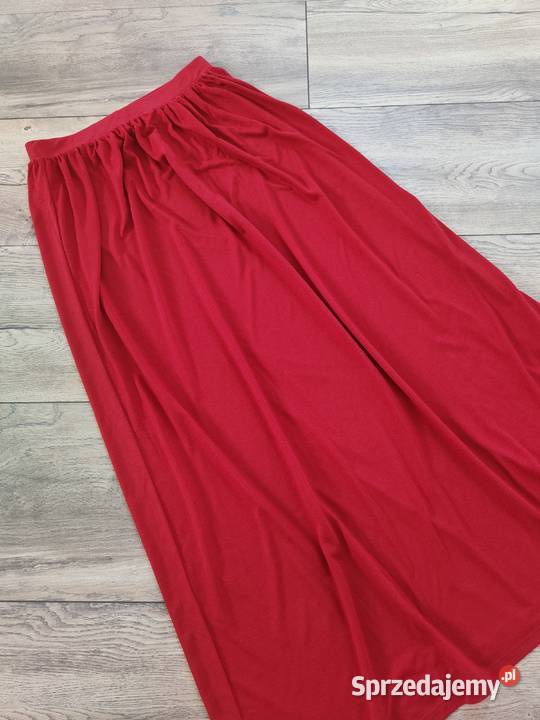 Czerwona spódnica Maxi Marks Spencer 36 38 Spódnice i sukienki Jasło sprzedam