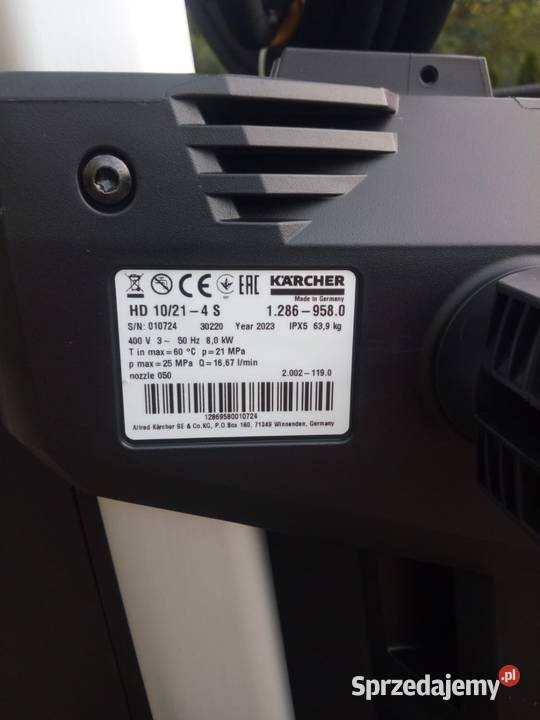 Myjki ciśnieniowe Karcher HDHDS 1118 1021 1218 Myjki ciśnieniowe Płock