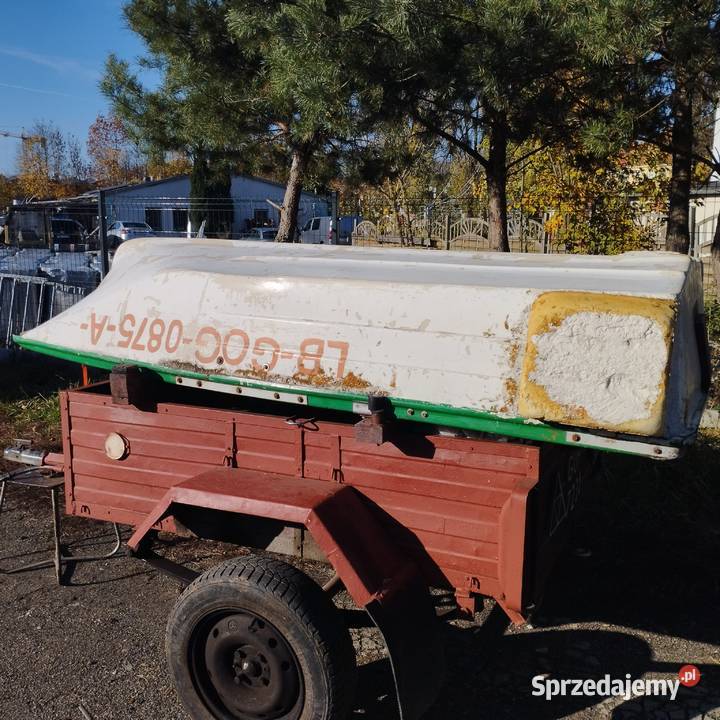 Sprzedam przyczepkę samochodową i łódkę Gorzów Wielkopolski sprzedam