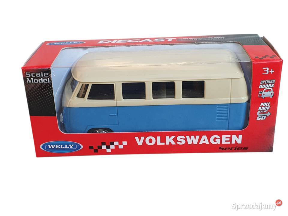 Model Samochodu Volkswagen Bus T1 1963 Ogórek Samochody i pojazdy Cieszyn