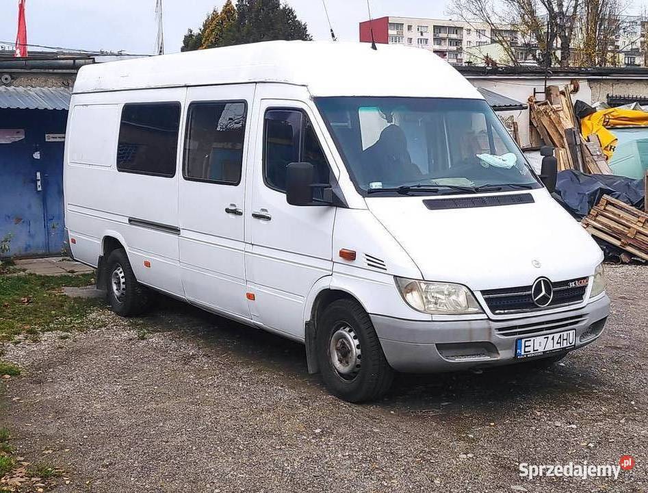 Mercedes Sprinter 313 CDI 2001 manualna Sprinter Motoryzacja Łódź