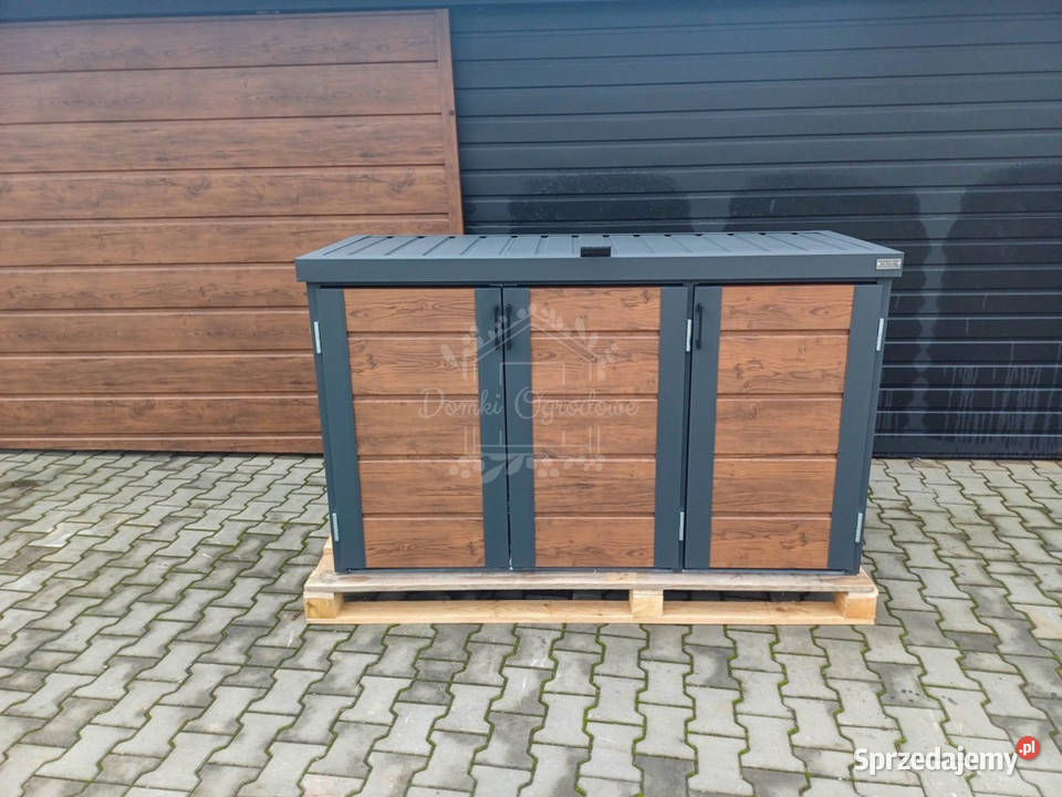 Zabudowa koszy na śmieci wiata śmietnikowa Ruda Śląska