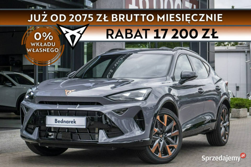 Cupra Formentor 15 eTSI 150 DSG Dostępny ręki komputer pokładowy Łódź