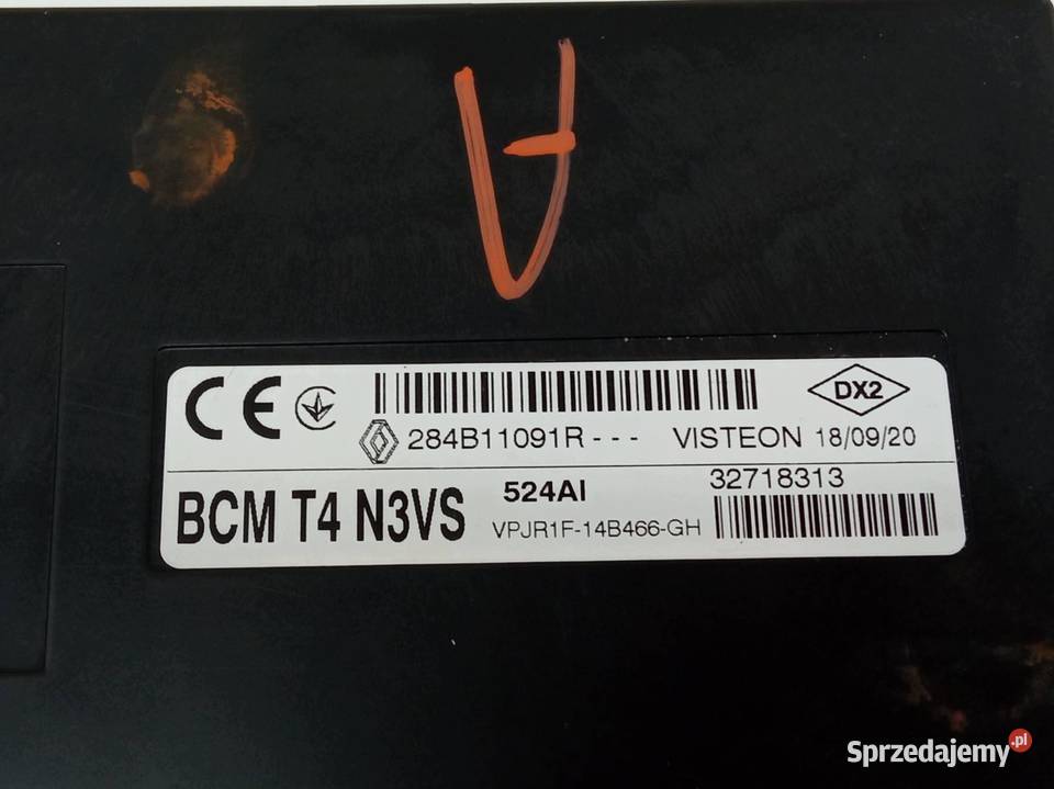 MODUŁ 284B11091R BCM T4 N3VS Dacia Duster II świętokrzyskie sprzedam