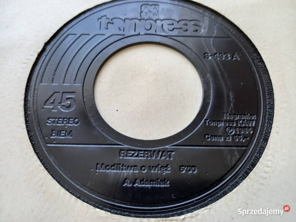 Winyl Rezerwat Nowy świetny plan Modlitwa o więź