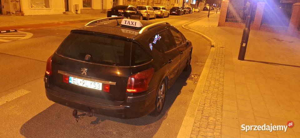 Sprzedam Pegouta z uszkodzona szkrzynia 407 Łódź