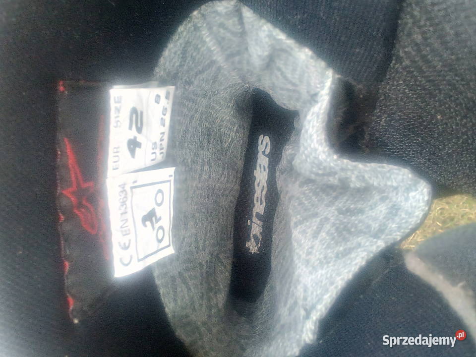 Alpinestars GoreTex motocyklowe buty turystyczne mazowieckie