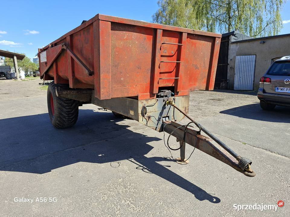 Przyczepa Legrand skorupa wywrotka Przyczepy rolnicze Września