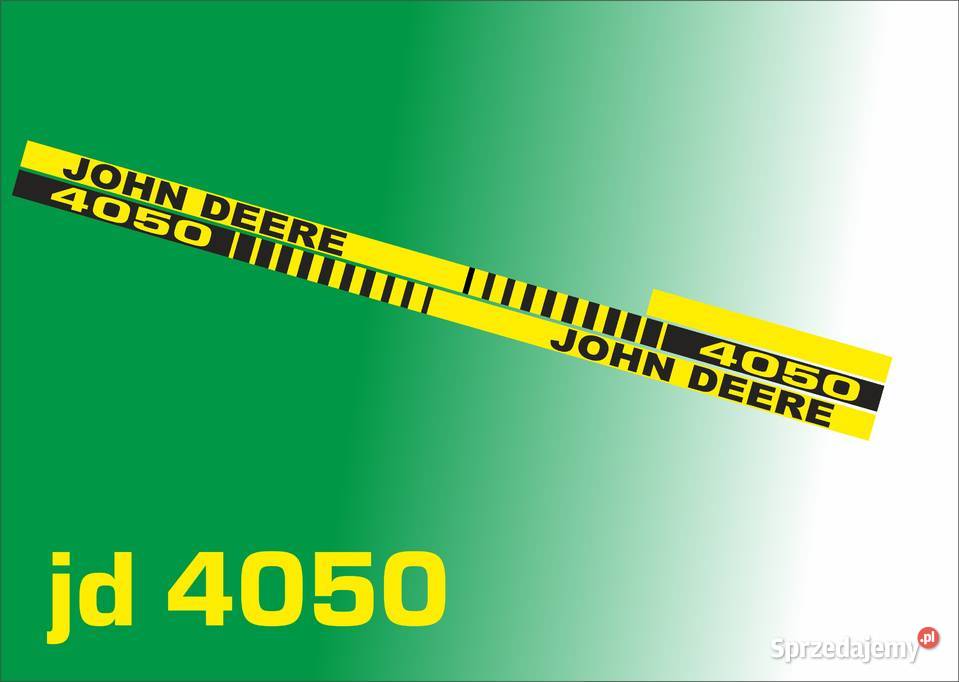 Naklejki john deere 4050 laminowane zamienniki Pozostałe Bydgoszcz
