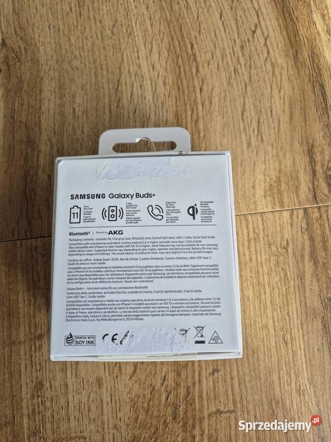 Słuchawki douszne bezprzewodowe Samsung Buds opolskie Wołczyn