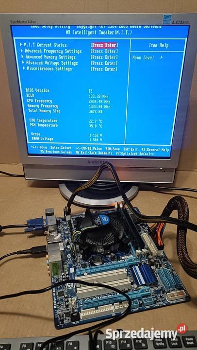 Plyta Główna Gigabyte GAH55M S2H Proc i3 530 wielkopolskie