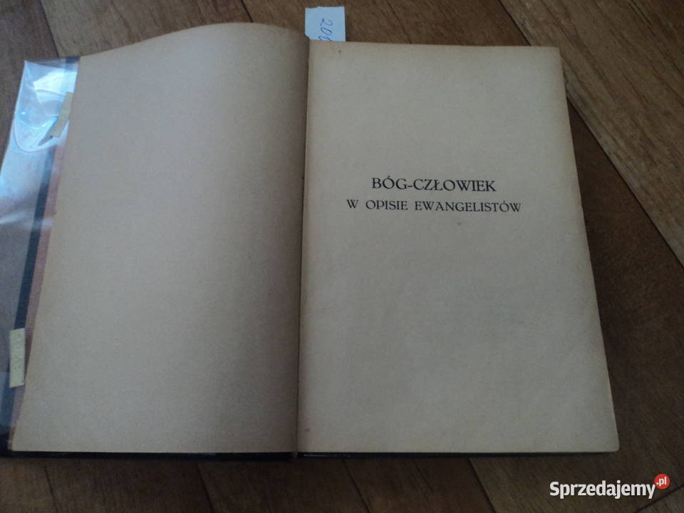 Bóg Człowiek w opisie ewangelistów ks Nowy Sącz sprzedam