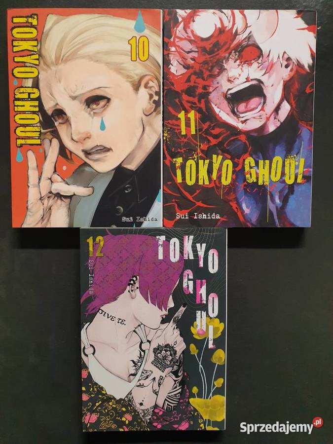 Tokyo Ghoul zestaw 3 Mangi Gdynia sprzedam