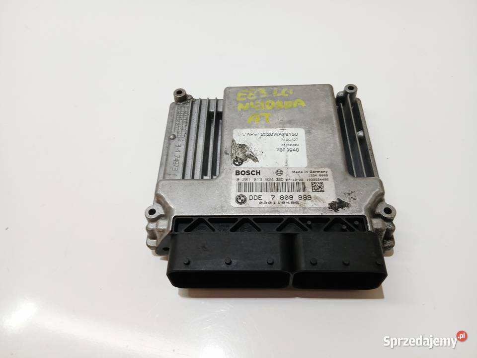 STEROWNIK KOMPUTER SILNIKA BMW X3 E83 N47D20A osobowe