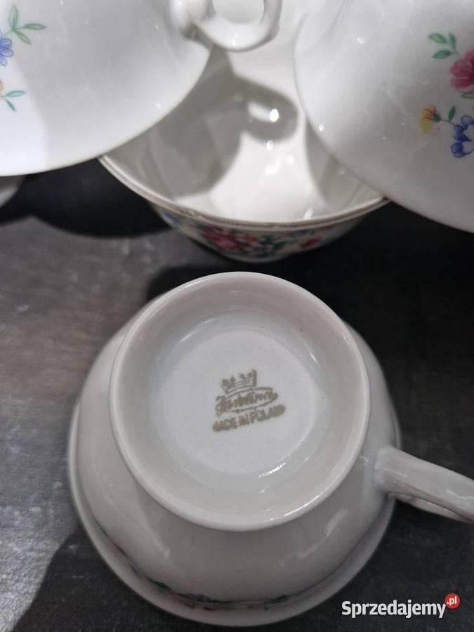 Filiżanki porcelana Karolina Porcelana i szkło Świdnica sprzedam