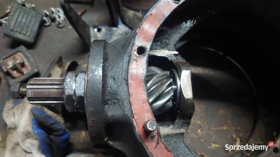 Gaz67 Obudowa przekładni most przód z wałkiem