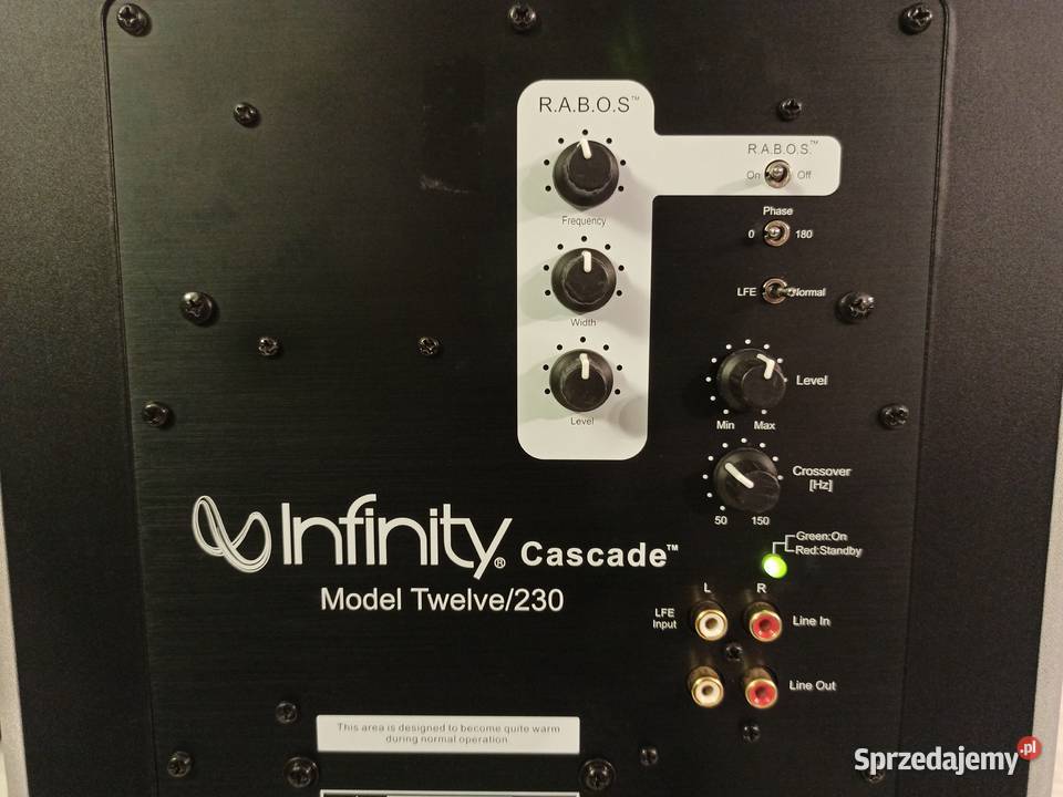 Subwoofer INFINITY Cascade Twelve230 Kamienna Góra