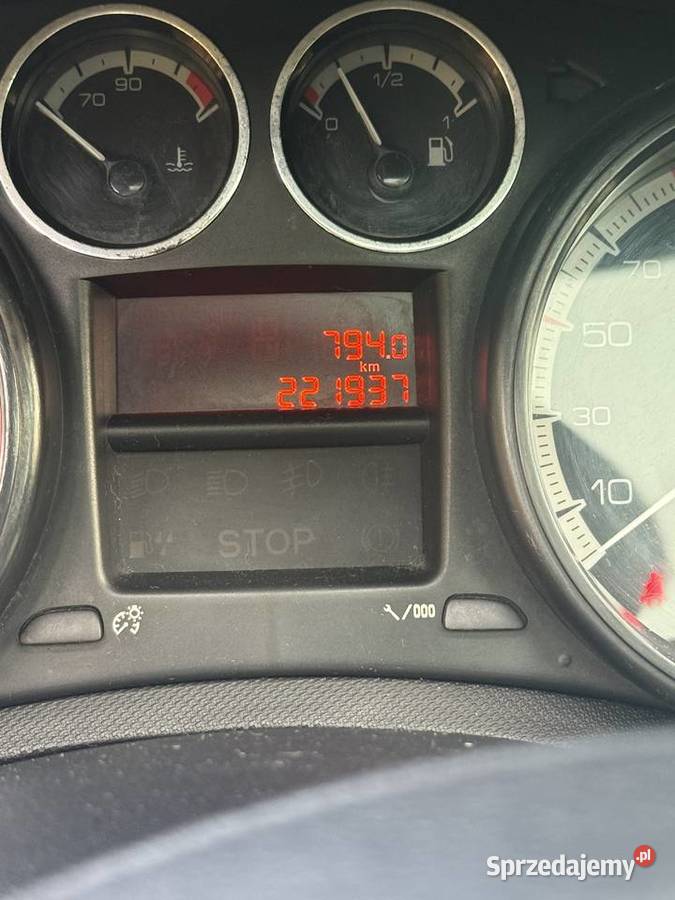 Peugeot 308 T7 16 panoramiczny dach ekran mazowieckie