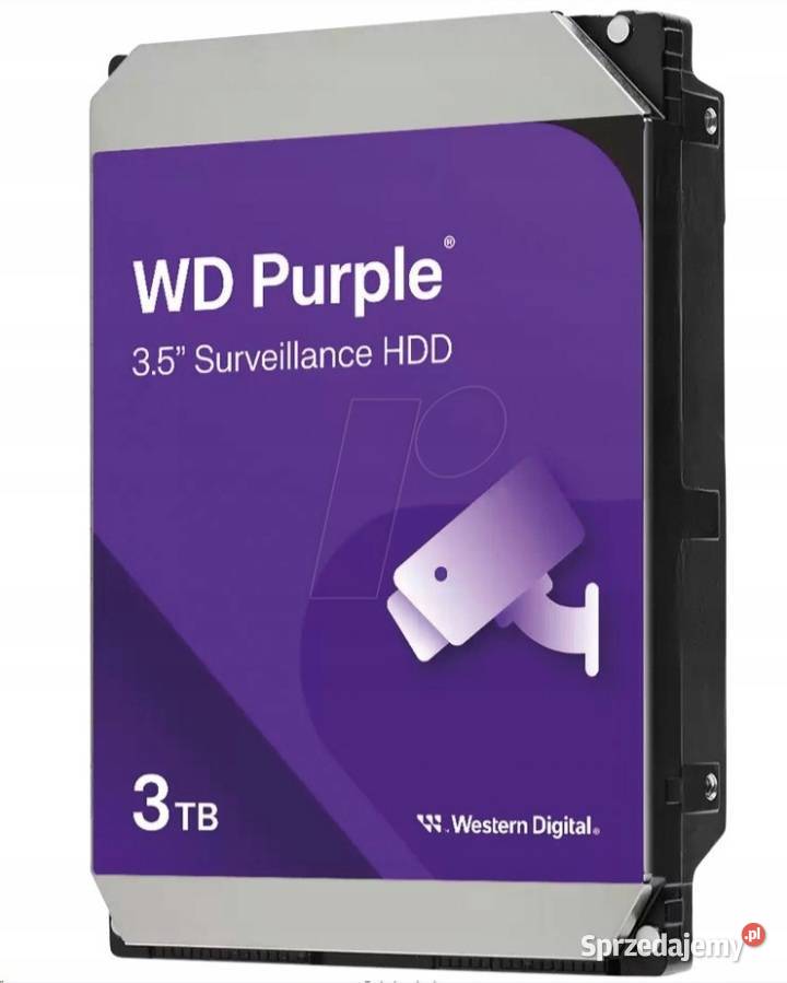 Dysk 3TB SATA 35 cala do monitoringu Tomaszów Lubelski