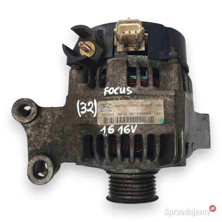 ALTERNATOR Ford Focus MK2 Fiesta Fusion 14 16 Chełm sprzedam