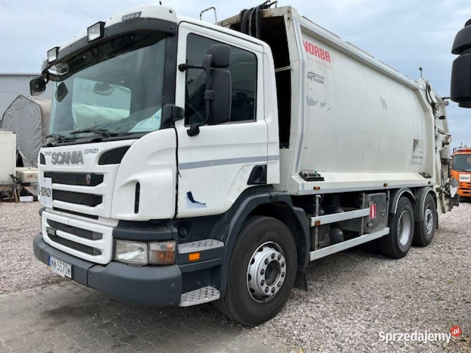 śmieciarki Scania P360 P360 Śmieciarka Zabudowa mazowieckie Sokołów