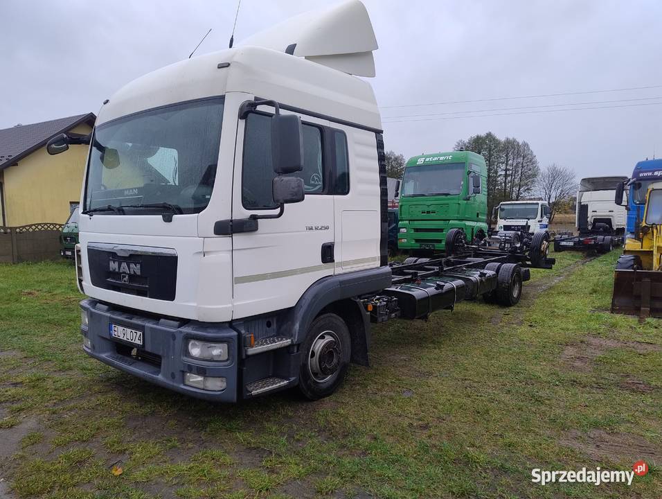 Man 12250 rama do zabudowy pomoc drogowa laweta Książenice sprzedam