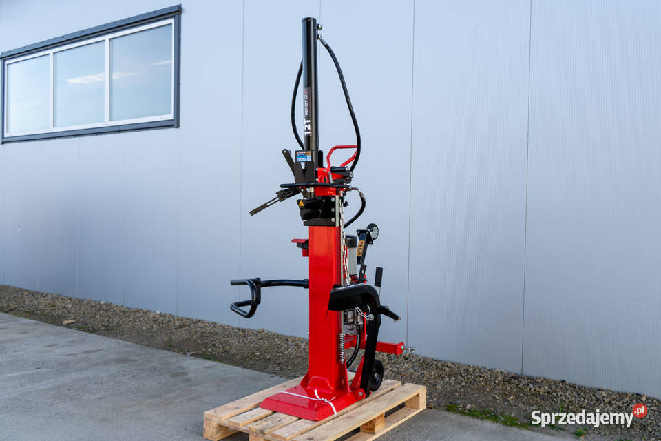 Łuparka hydrauliczna WOM elektryczna do DREWNA