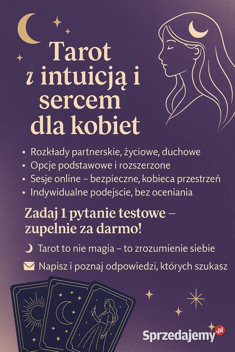 Wróżba z kart Tarota zadaj 1 pytanie zupełnie mazowieckie Warszawa