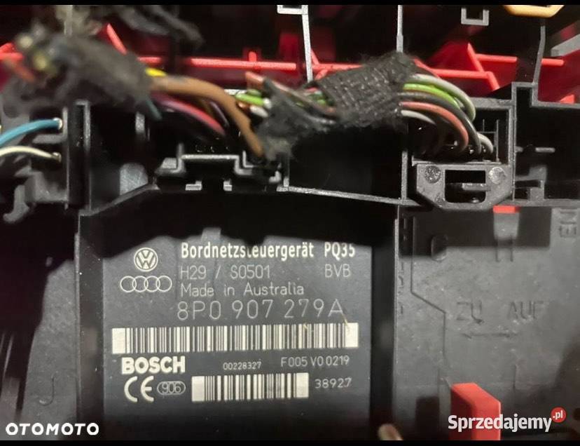 8P0907279A Moduł komfortu bordnetz audi a3 8p Rok produkcji 2005 Szczecin