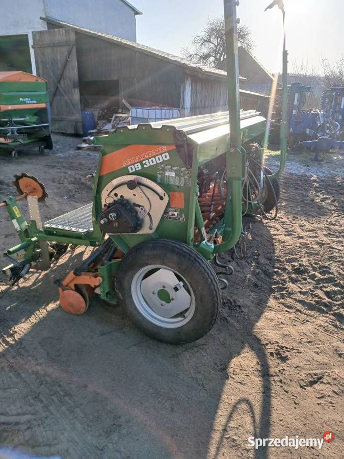 Amazone d9 siewnik talerzowy 3 metry nieuszkodzony Grzmiąca