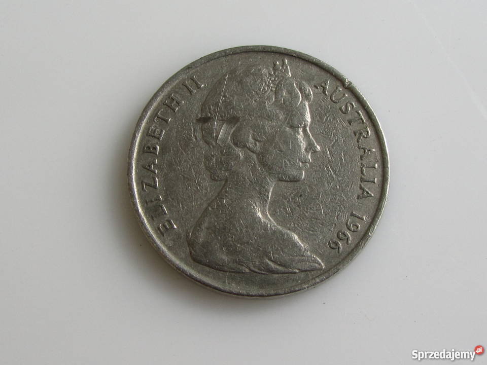 Moneta 20 Cents Elizabeth II Australia 1966 r sprzedam