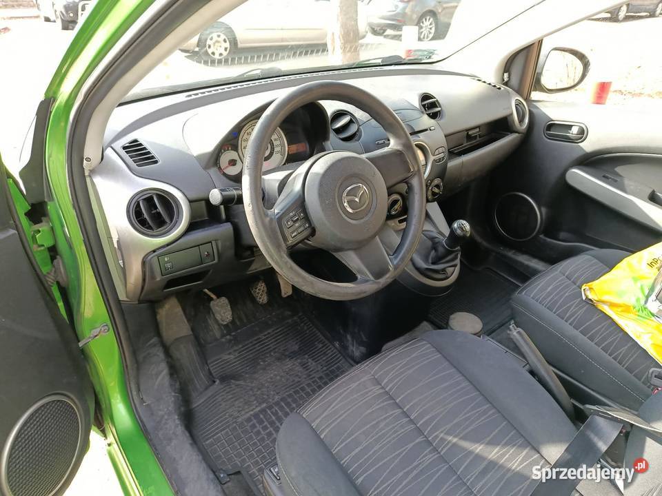 Mazda 2 13 208 08r klima grzane fotele OC i ASR (kontrola trakcji) 2