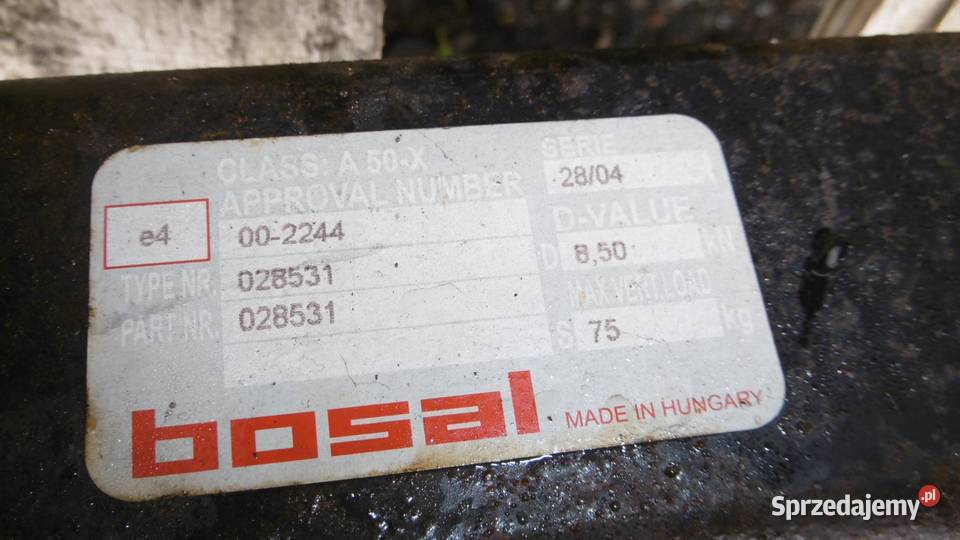 Opel Astra II G HB hak holowniczy wiązka osobowe Szprotawa