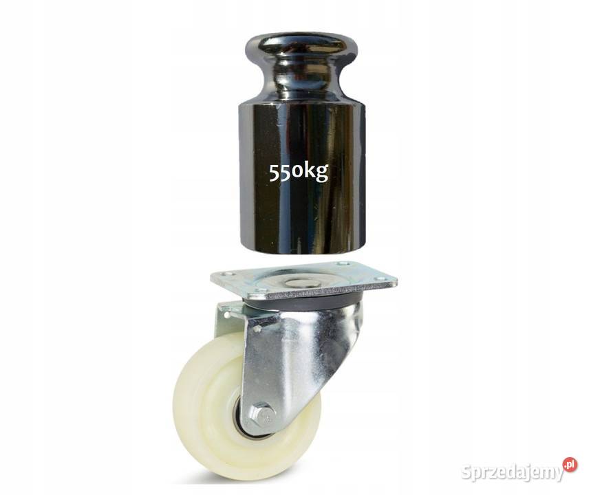 Koło kółko skrętne 125mm 550 z poliamidu Kozienice