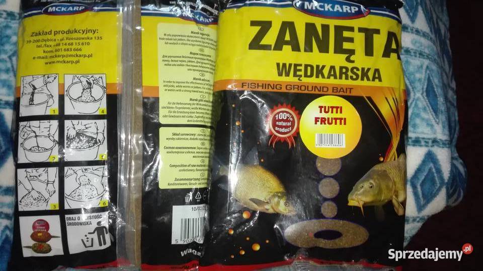 zanęta wędkarska 1 5sztuk podkarpackie Rzeszów