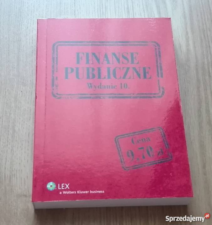 Finanse publiczne 2014 Kluwer Rudnik NOWA Iwko Książki naukowe i popularnonaukowe Gdańsk