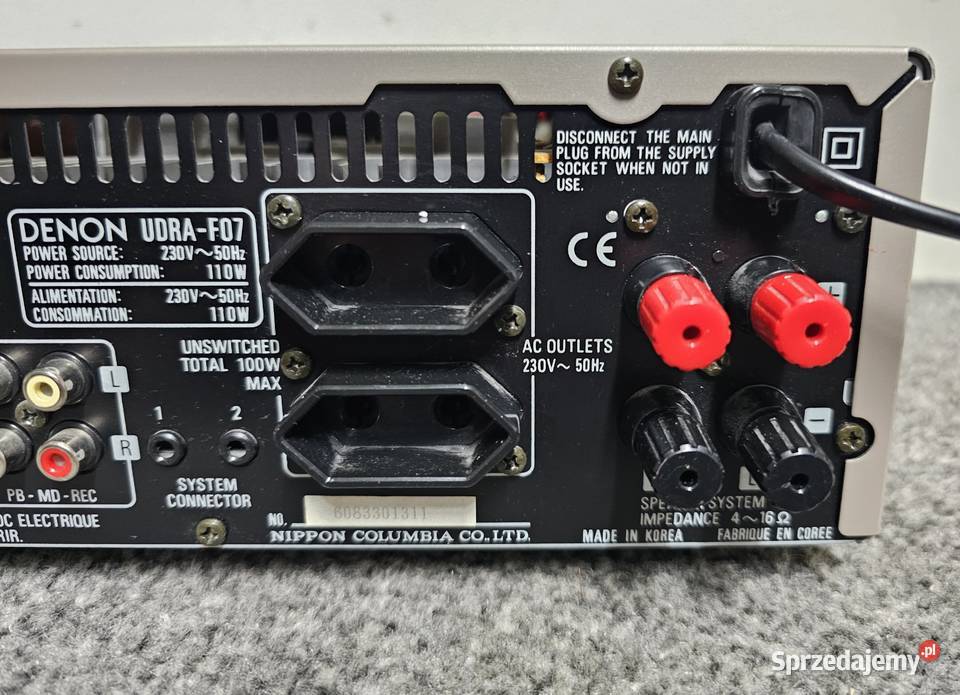 Denon UDRAF07 Amplituner wzmacniacz stereo Kraków