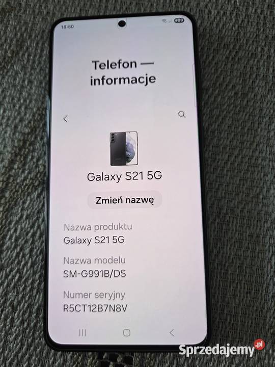 Telefon Samsung S21 5G gwarancja nowy